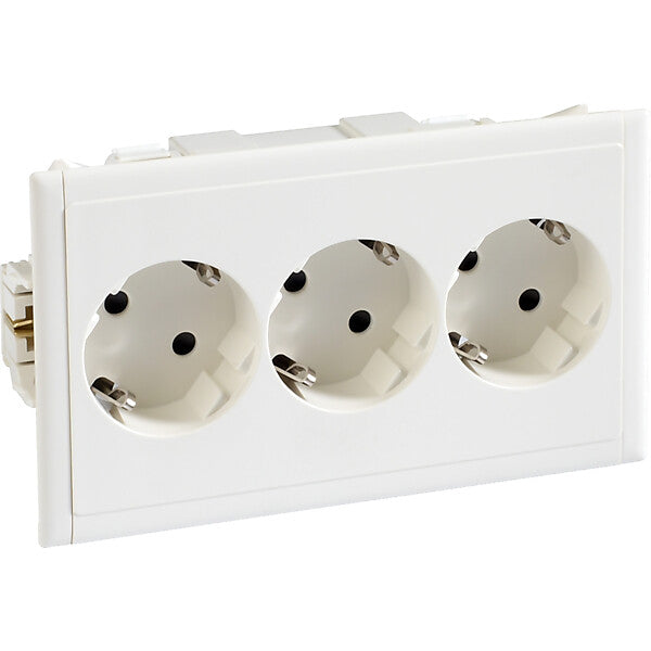 Schneider Electric Steckdose 3-fach RAL 9010 5940310
