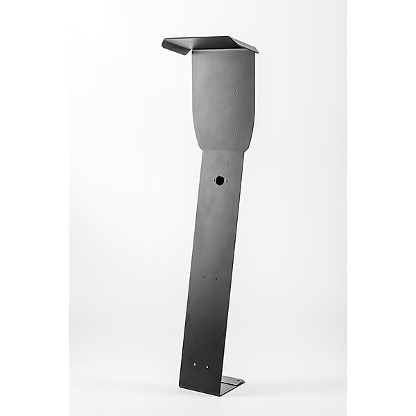 PRACHT ALPHA Solutions Standfuß+Regenschutzdach RAL9005 ALPHA9000-Standfuß