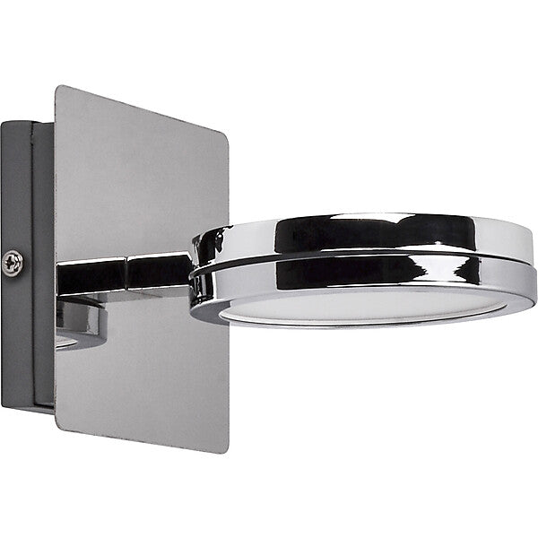 LIGHTME LED-Wandleuchte 827-840 GX53 chrom LM85636