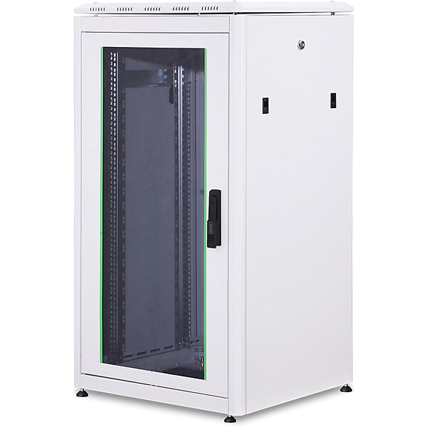 DIGITUS Schrank 22HE 116,4x60x60cm RAL 7035 DN-19 22U-6/6-1