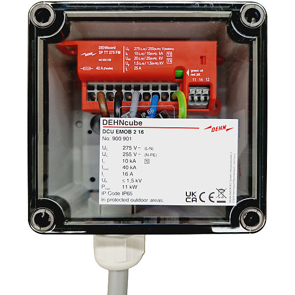 DEHN Überspannungsableiter Typ 2+3 DCU EMOB 2 16