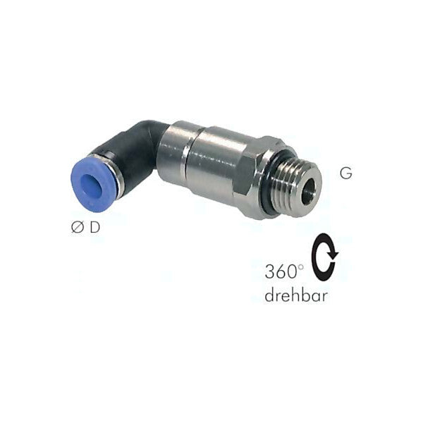LANDEFELD Winkel-Schnelldrehverschr. M 5-4mm IQSRHL M54