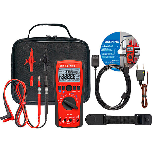 BENNING Digital Multimeter Datalogger MM 12
