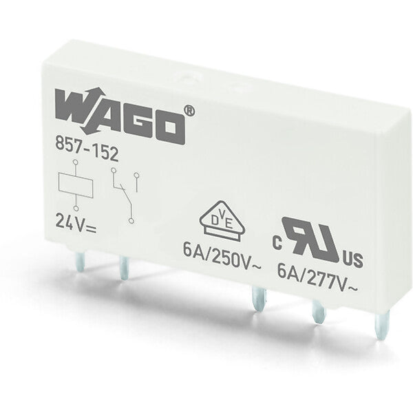 WAGO Elementarrelais DC 24 V,1 Wechsler 857-152