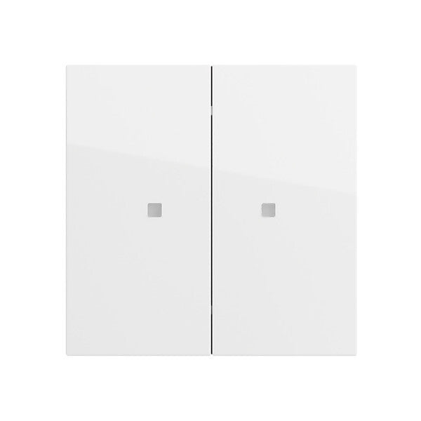 Gira Taster Wippe 2f OneKNX Reinweiß 517370