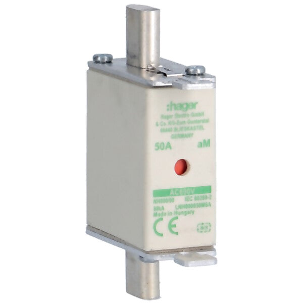 Hager NH-Sicherung NH000 690V aM 50A K-Melder LNH000050M6A