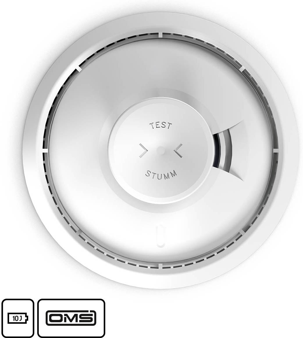 Ei Electronics Rauchwarnmelder 10J-Batt. Ferninspekt.funktion Ei6500-OMS (VE20)